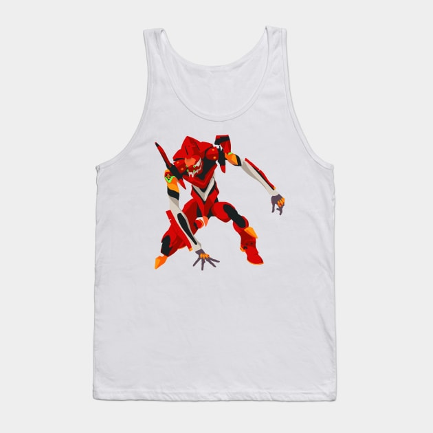 Eva Unit 02 Tank Top by vibha